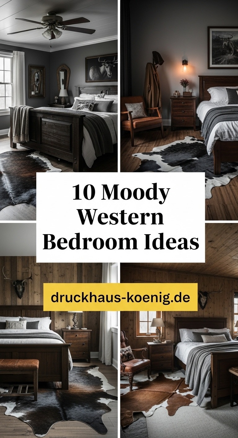 10 Moody Western Bedroom Ideas