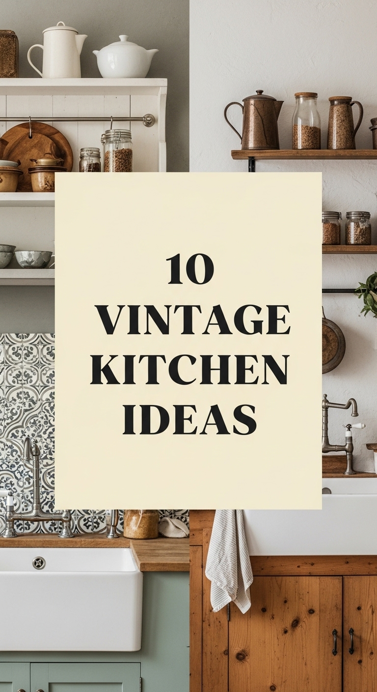 10 Vintage Kitchen Ideas