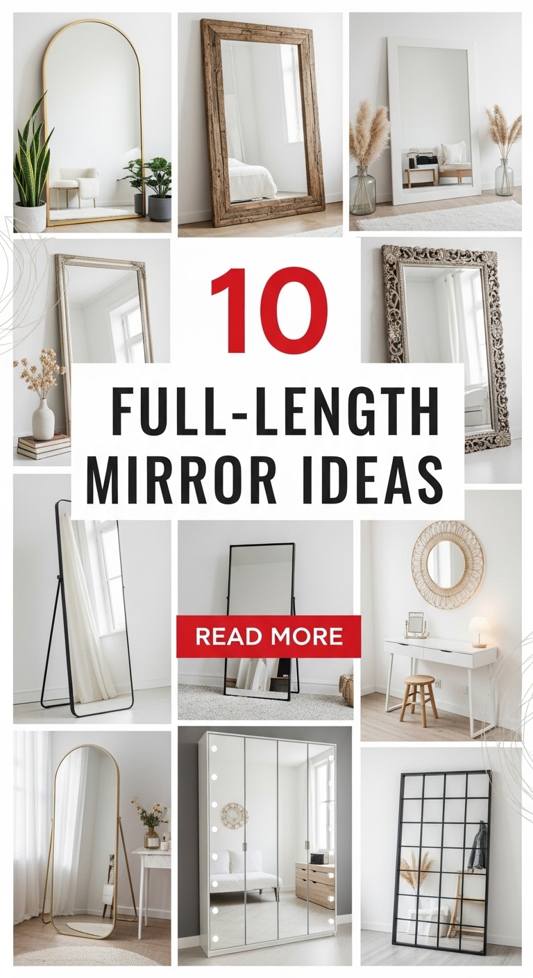 10 Full-Length Mirror Ideas