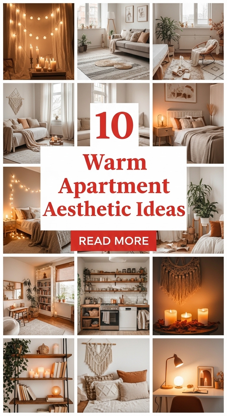 10 Warm Apartment Aesthetic Ideas