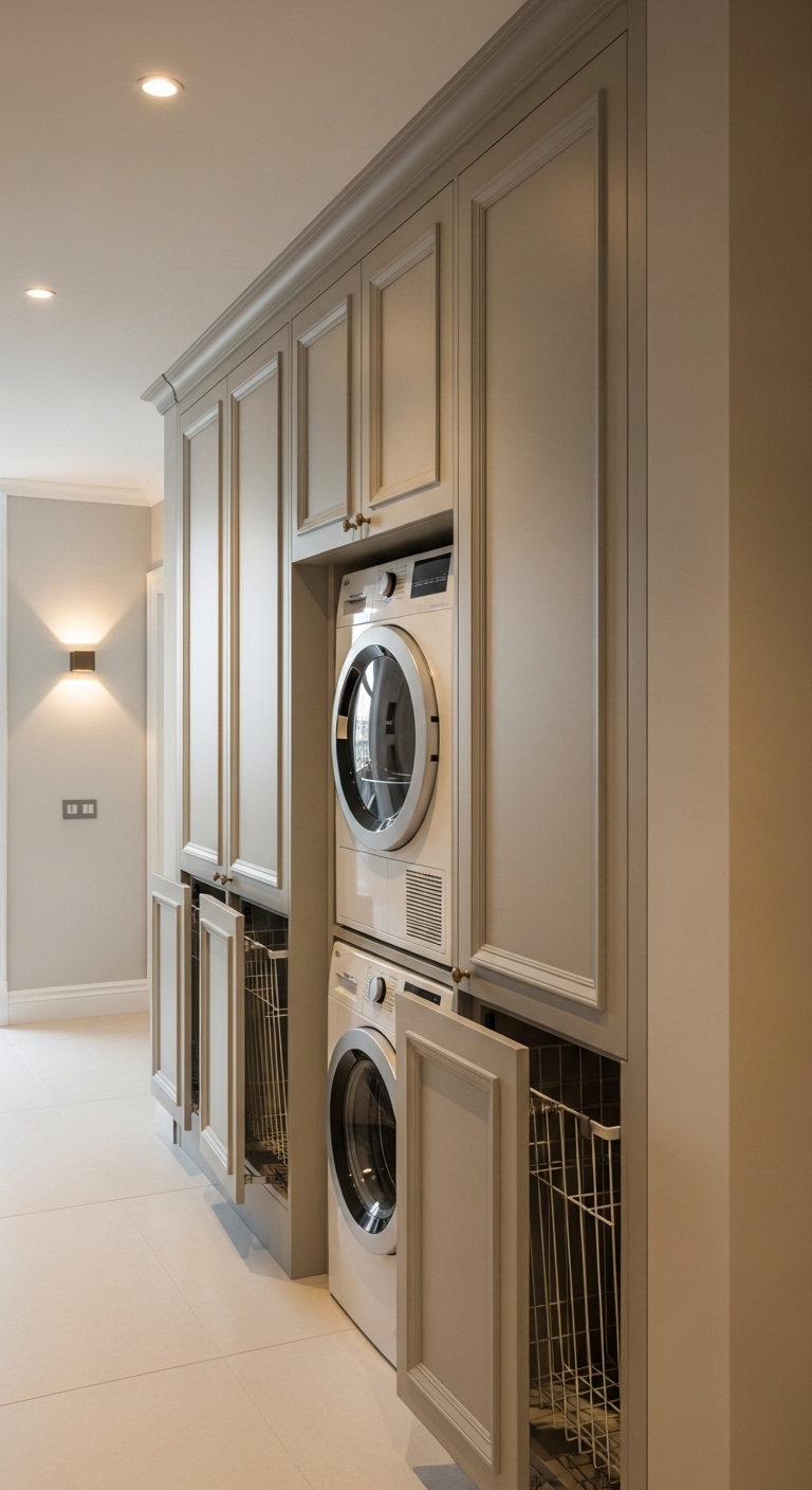 10 Hallway Laundry Closet Ideas - Druckhaus Koenig