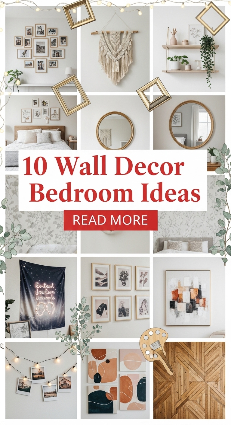 10 Wall Decor Bedroom Ideas