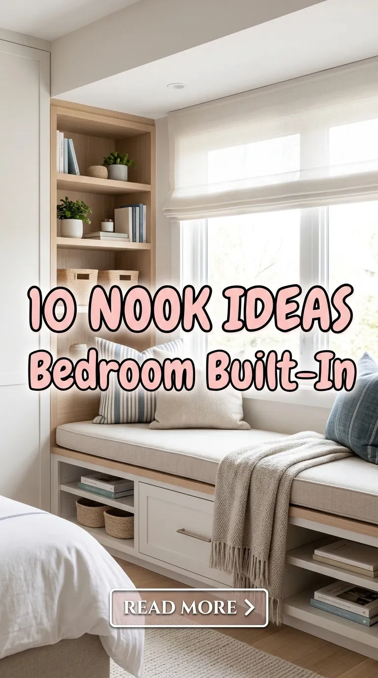 10 Nook Ideas Bedroom Built In