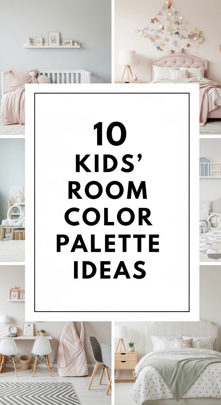 10 Kids Room Color Palette Ideas