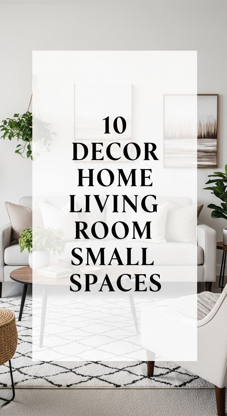 10 Decor Home Living Room Small Spaces