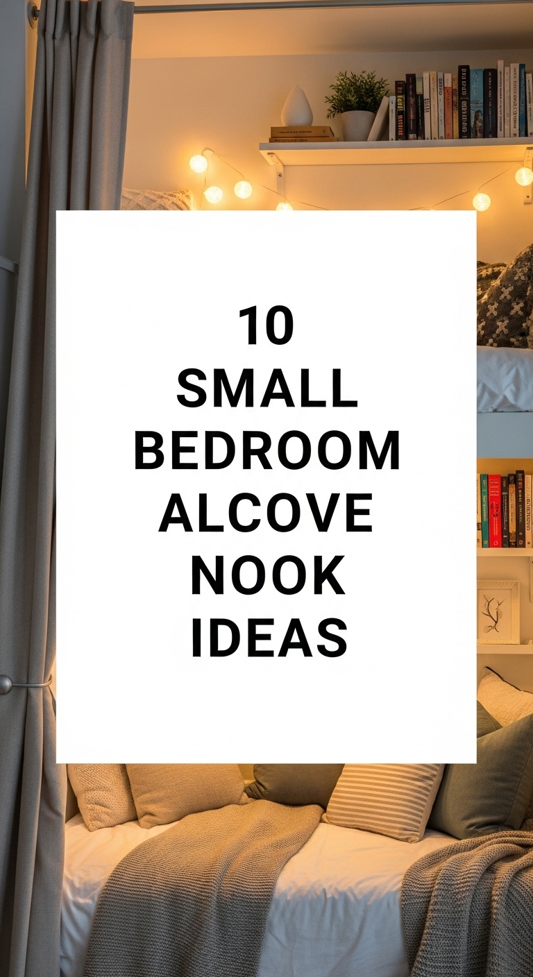 10 Small Bedroom Alcove Nook Ideas