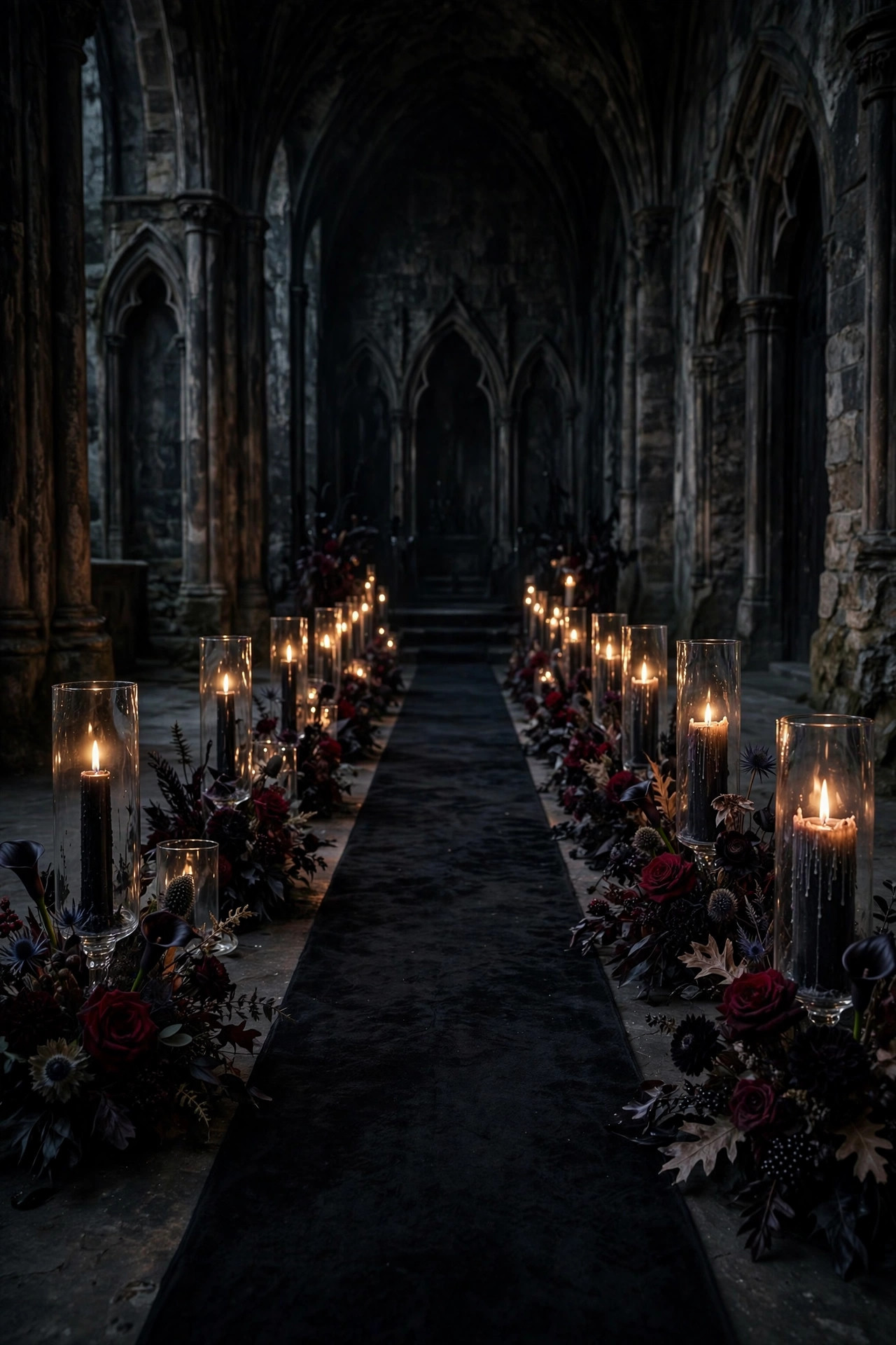 9. Dramatic Aisle Design