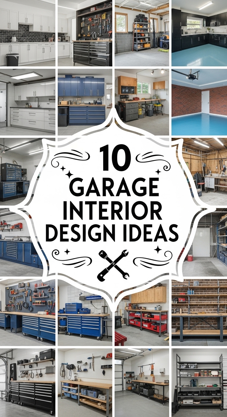 10 Garage Interior Design Ideas