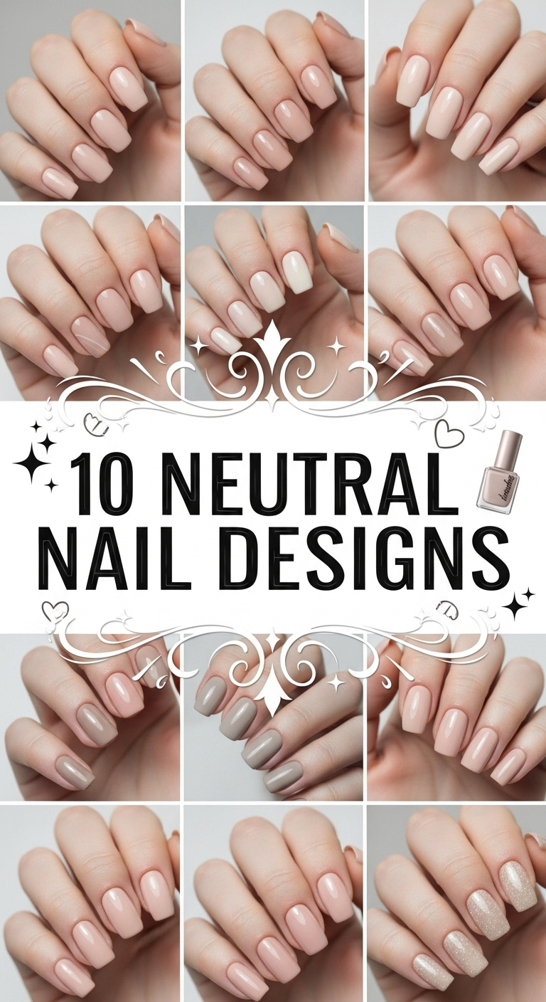 10 Neutral Nail Designs