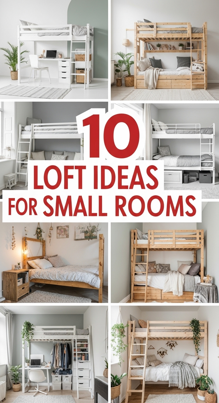 10 Loft Bed Ideas for Small Rooms