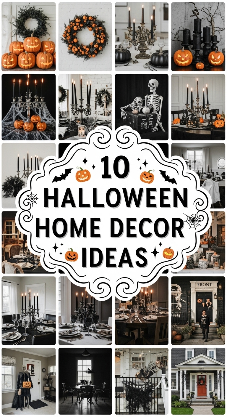 10 Halloween Home Decor Ideas