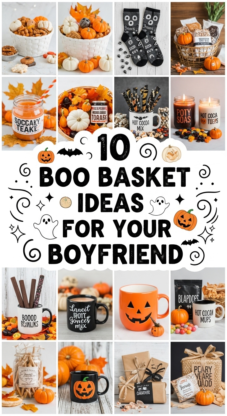 10 Boo Basket Ideas for Your Boyfriend