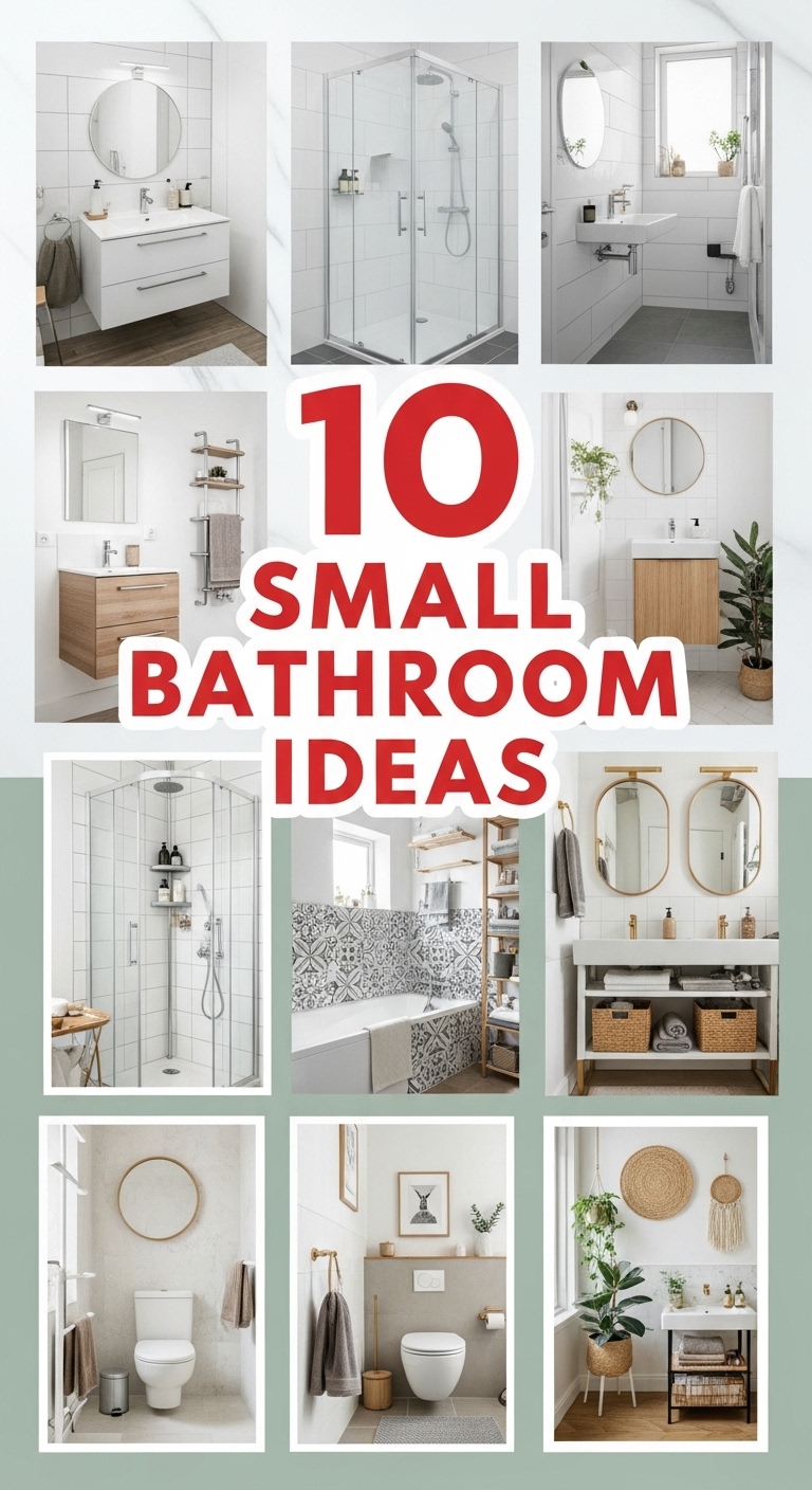 10 Small Bathroom Ideas