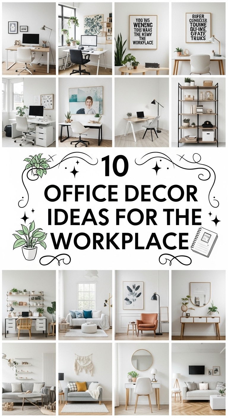 10 Office Decor Ideas for the Workplace