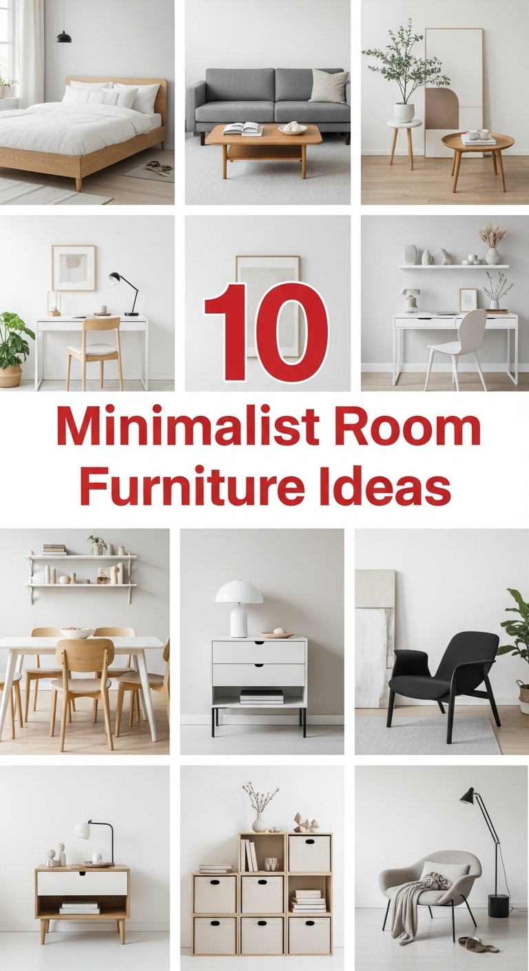 10 Minimalist Room Furniture Ideas
