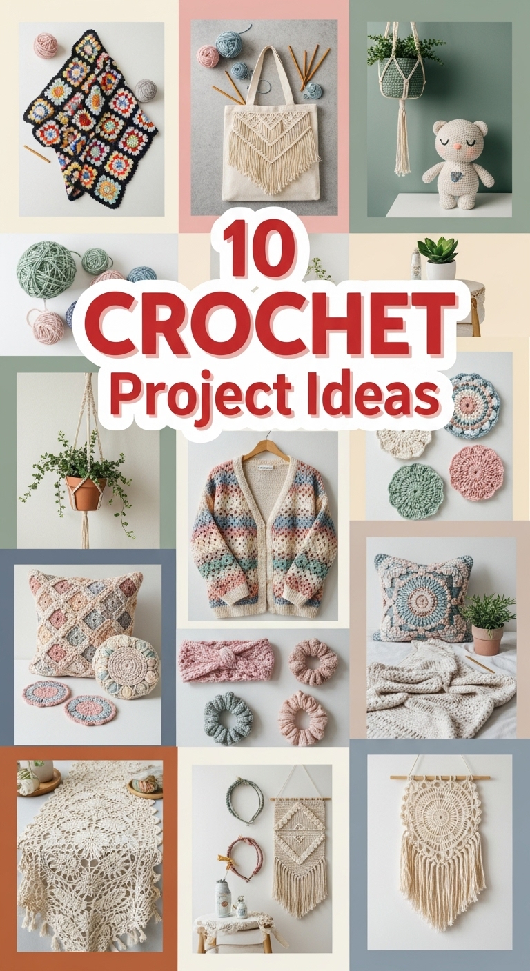 10 Crochet Project Ideas