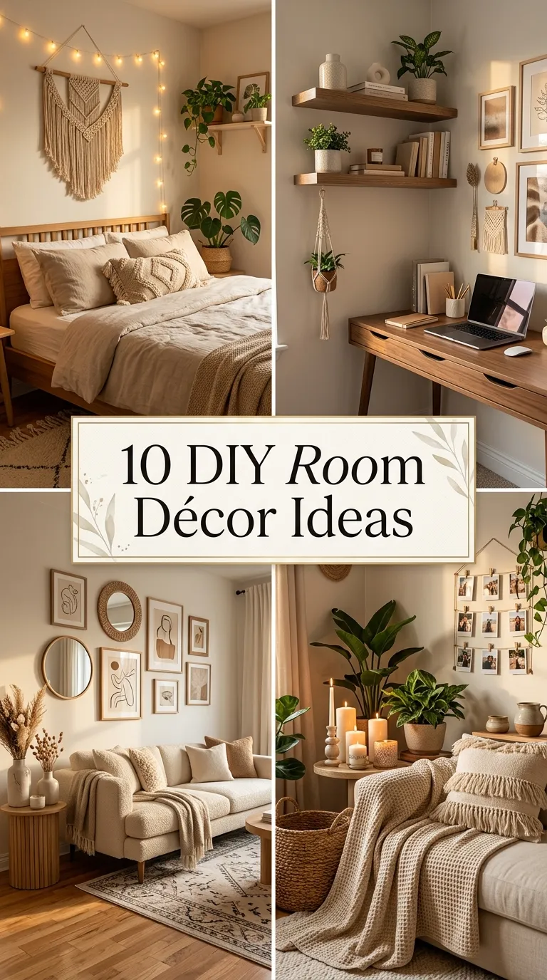 10 DIY Room Décor Ideas