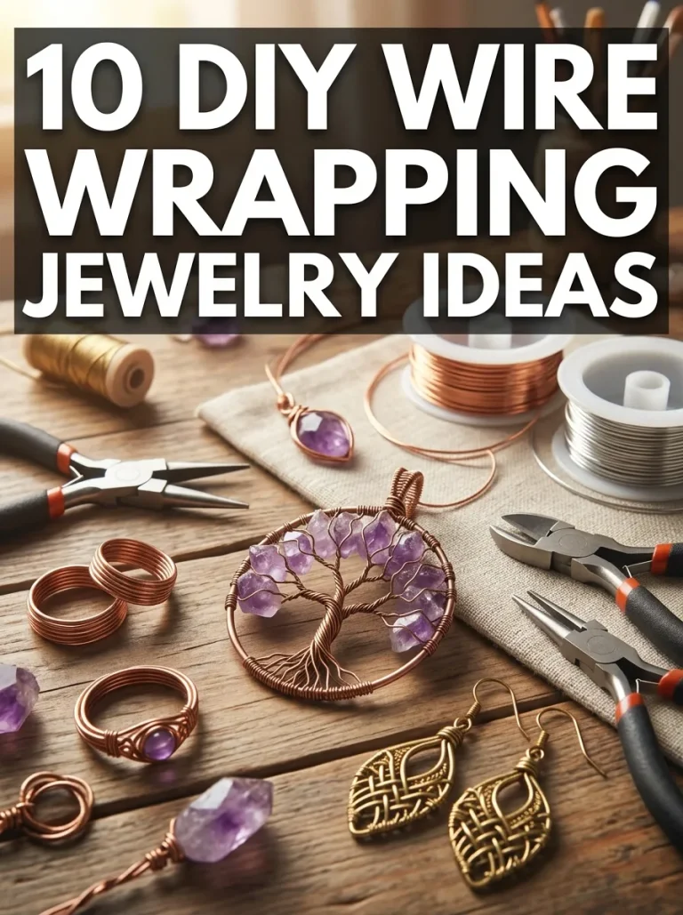 10 DIY Wire Wrapping Jewelry Ideas