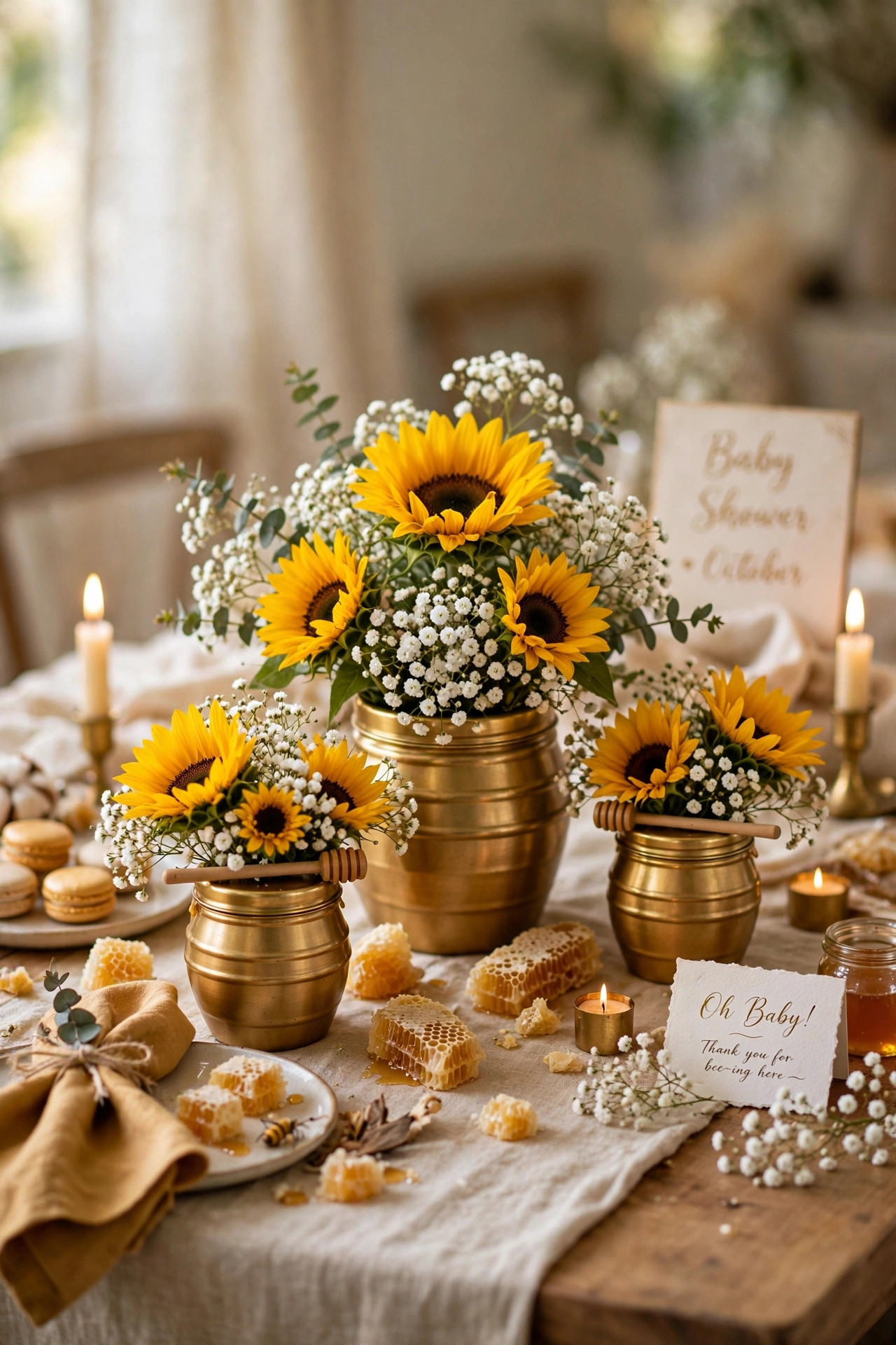 1. Honey Pot Floral Arrangements
