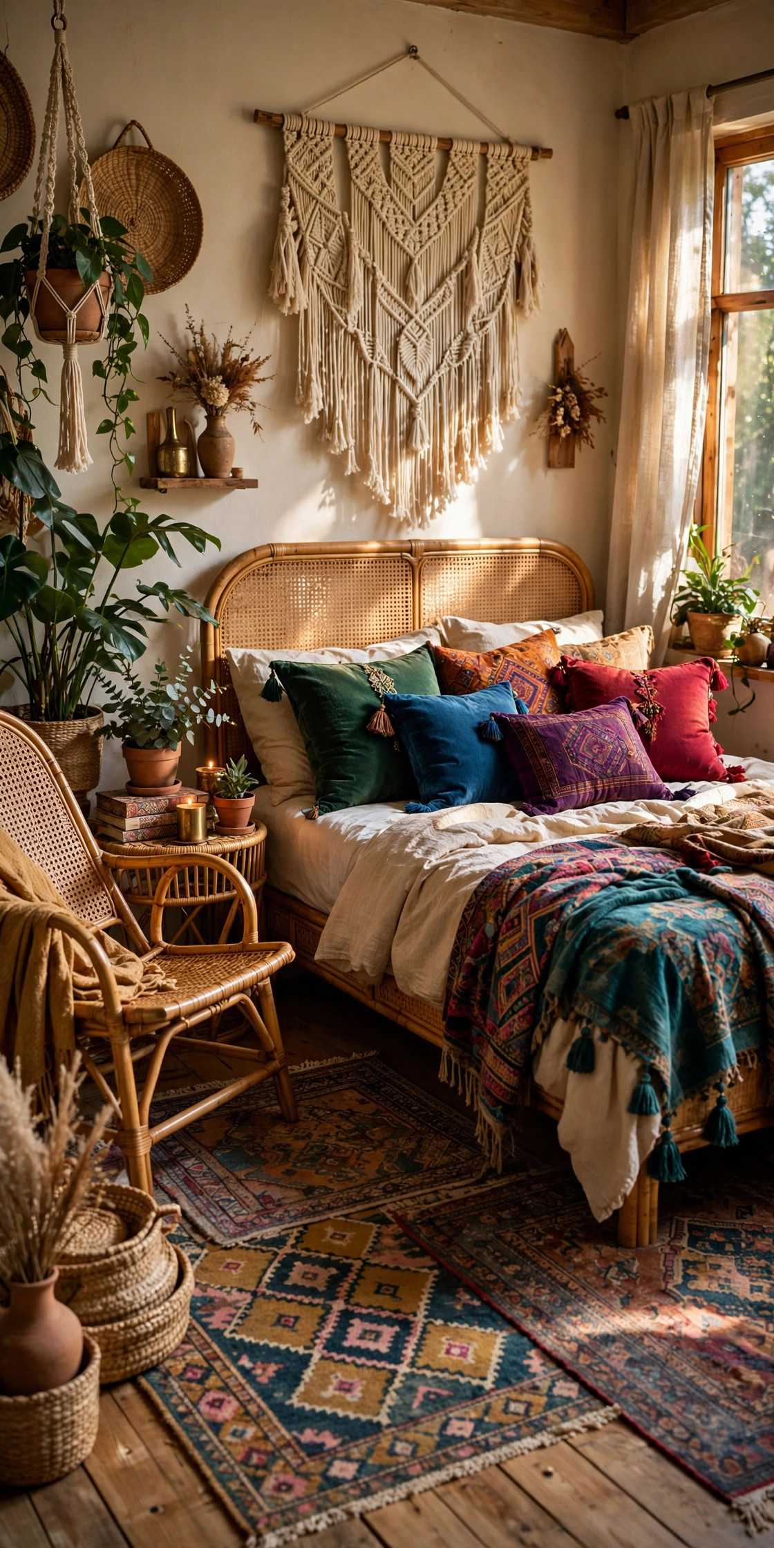 9. Eclectic Boho Bedroom