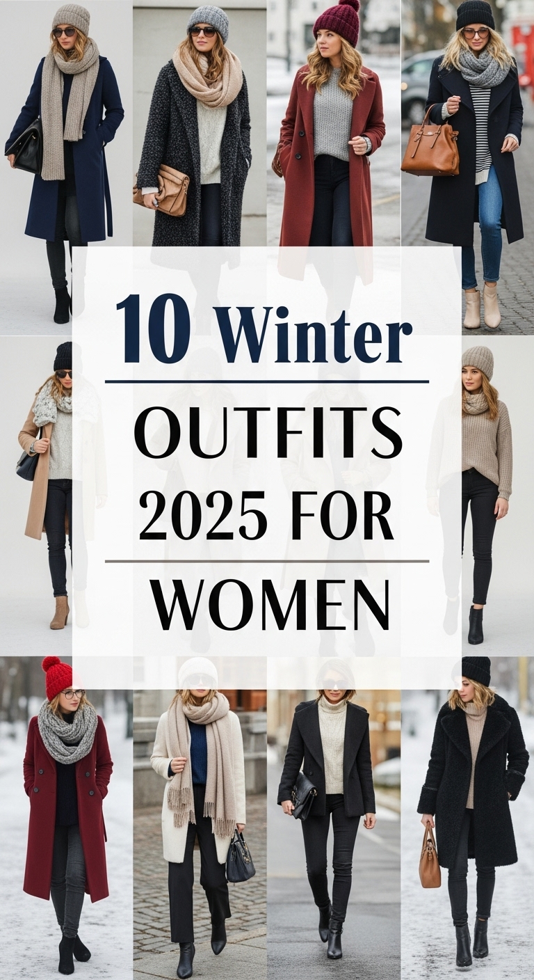 10 Winter Outfits 2025 for Women
