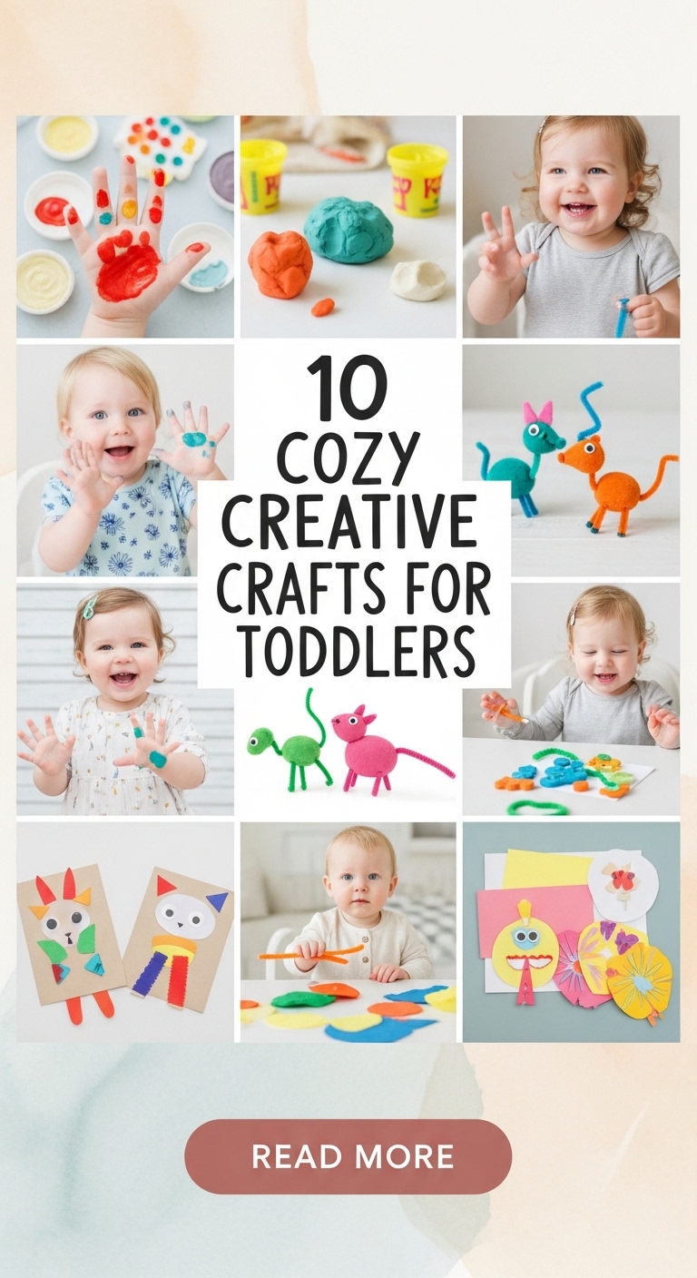 10 Cozy Creative Crafts for Toddlers