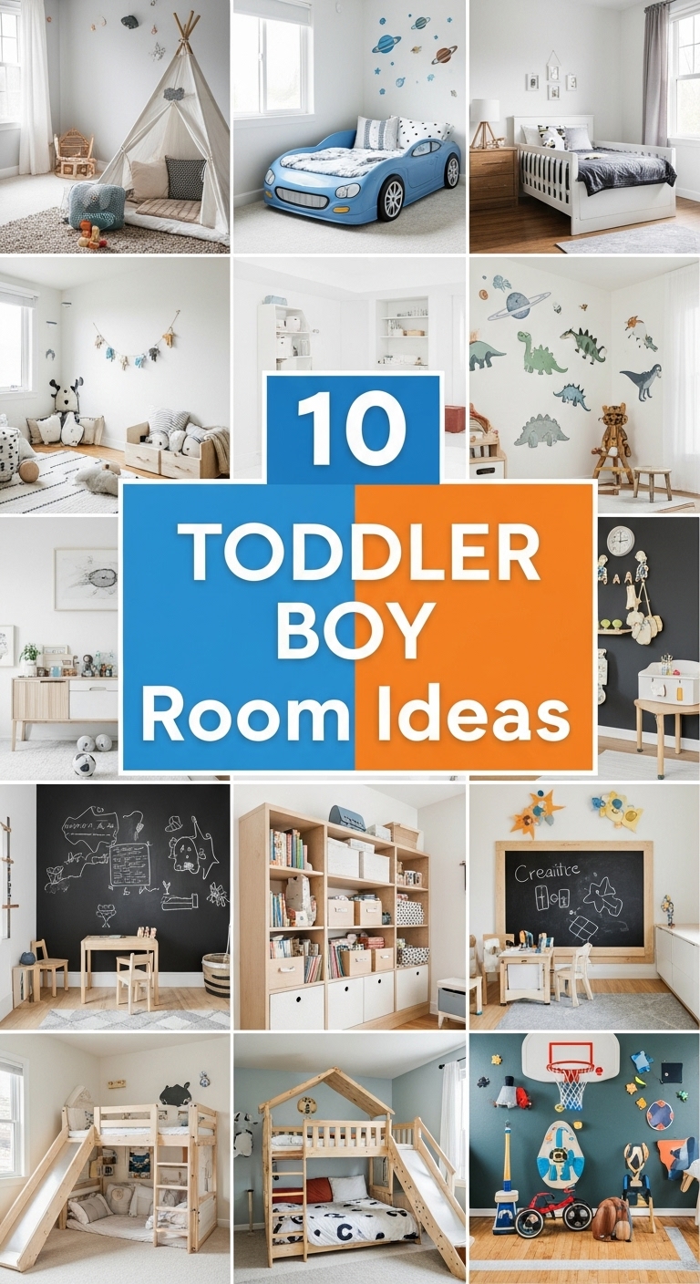 10 Toddler Boy Room Ideas
