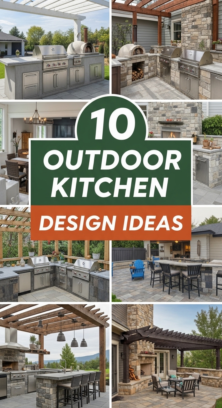 10 Outdoor Kitchen Design Ideas