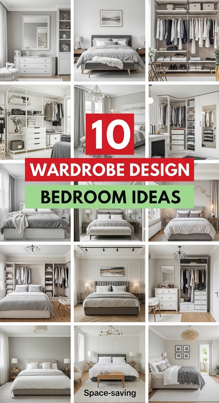 10 Wardrobe Design Bedroom Ideas