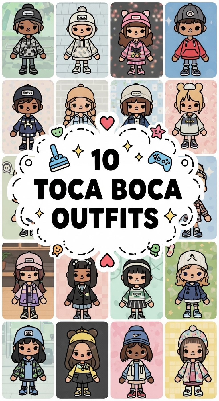 10 Toca Boca Outfits