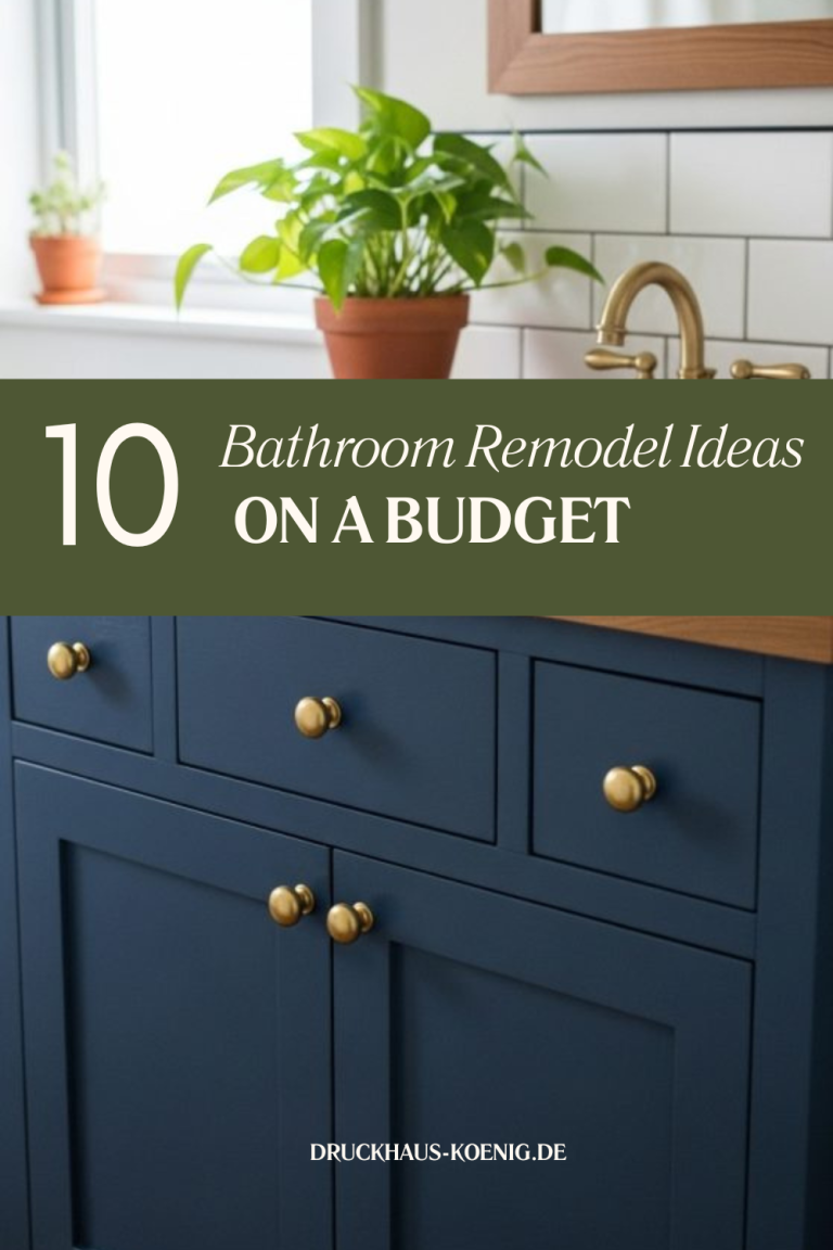 10 Bathroom Remodel Ideas on a Budget