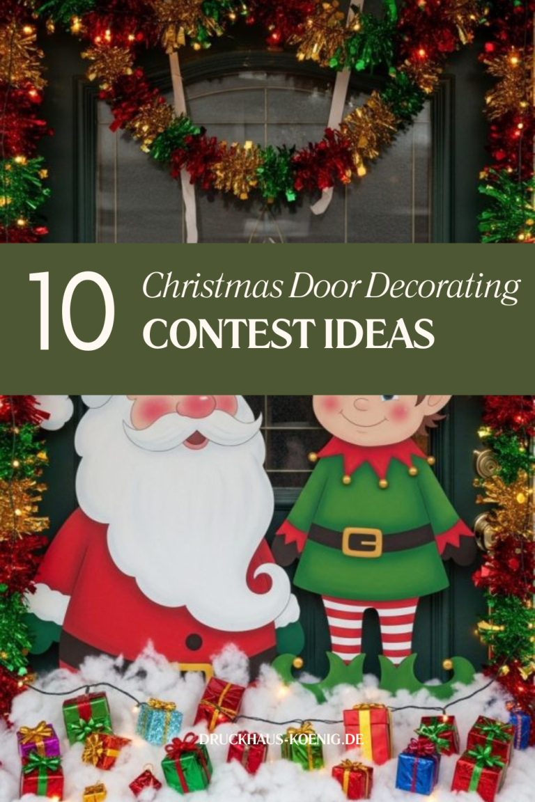 10 Christmas Door Decorating Contest Ideas