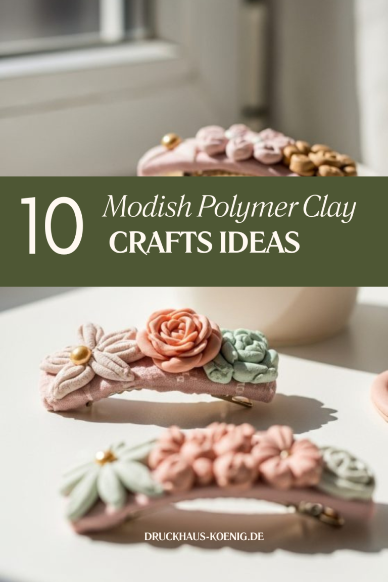 10 Modish Polymer Clay Crafts Ideas