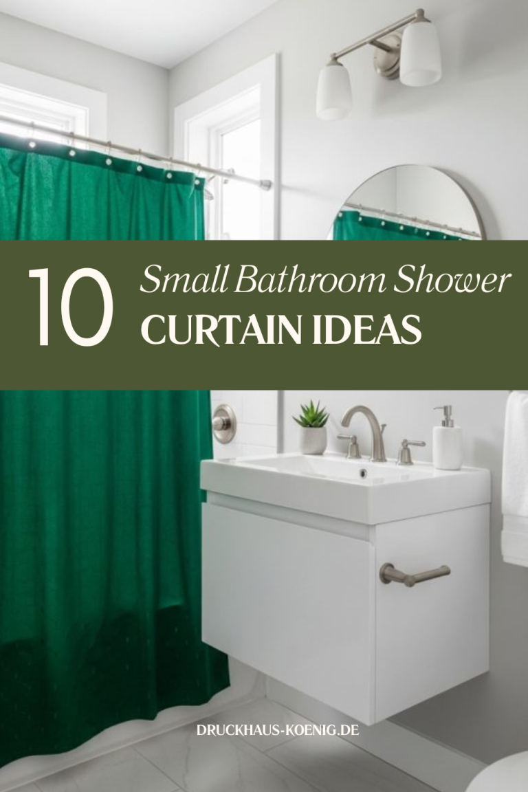 10 Small Bathroom Shower Curtain Ideas