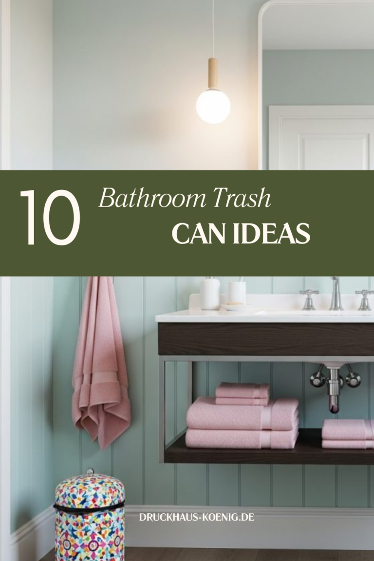 10 Bathroom Trash Can Ideas