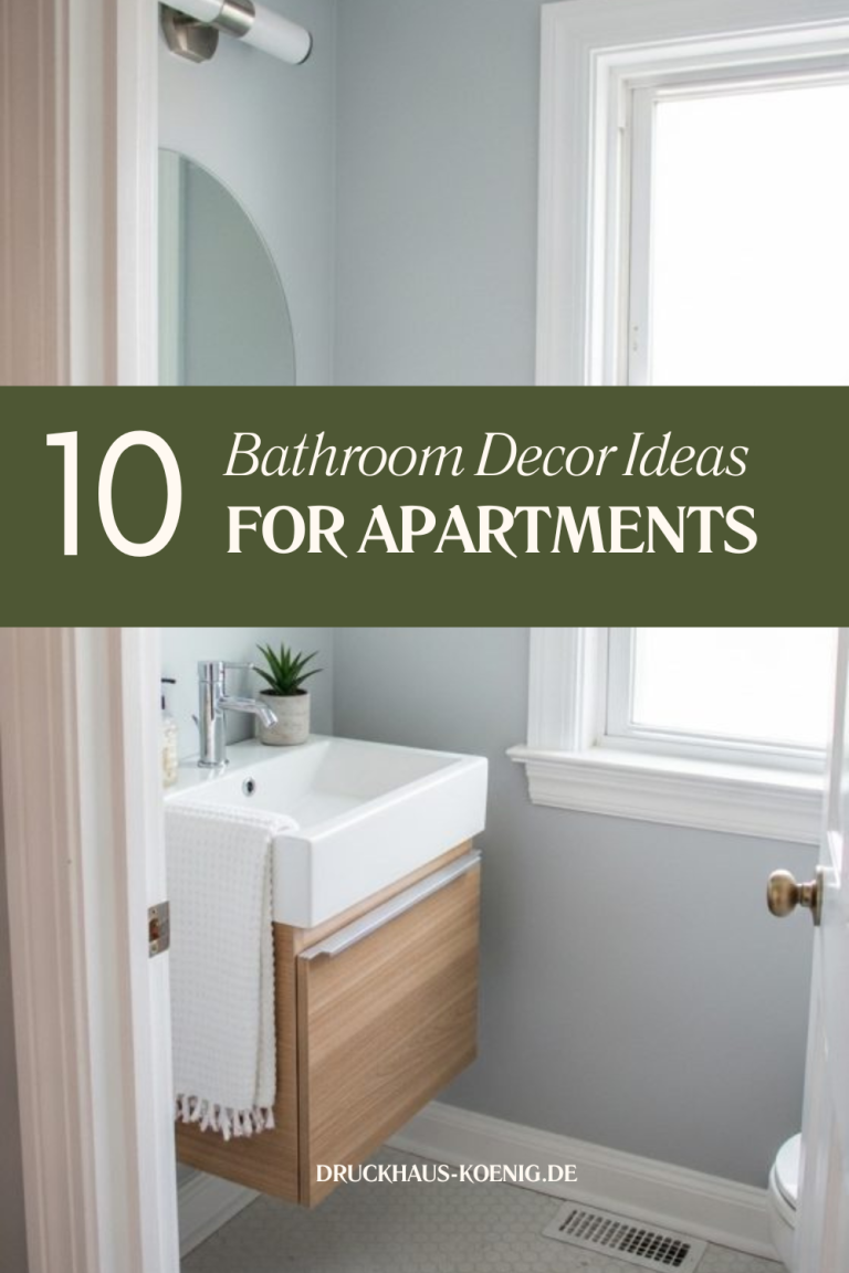 10 Bathroom Decor Ideas for Apartments