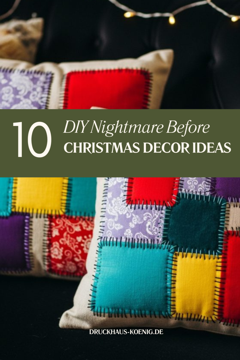  10 DIY Nightmare Before Christmas Decor Ideas