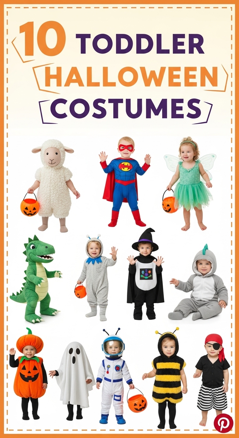10 Toddler Halloween Costumes