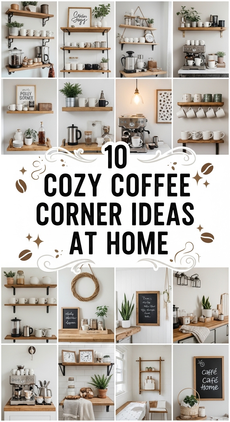 10 Cozy Coffee Corner Ideas at Home