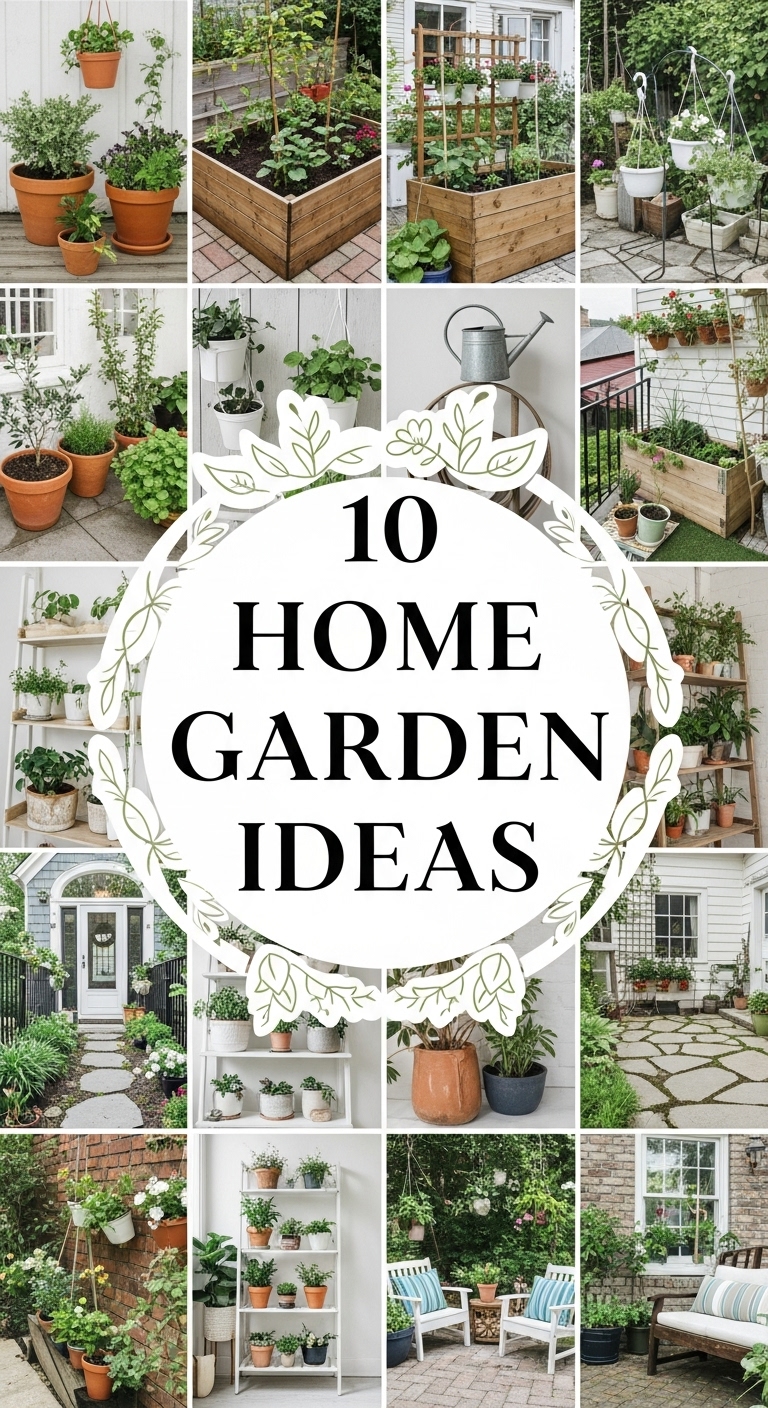 10 Home Garden Ideas