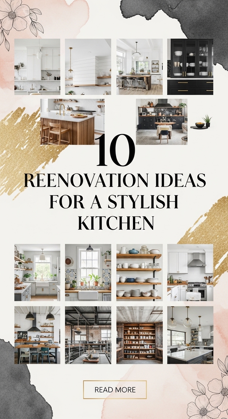 10 Renovation Ideas for a Stylish Kitchen