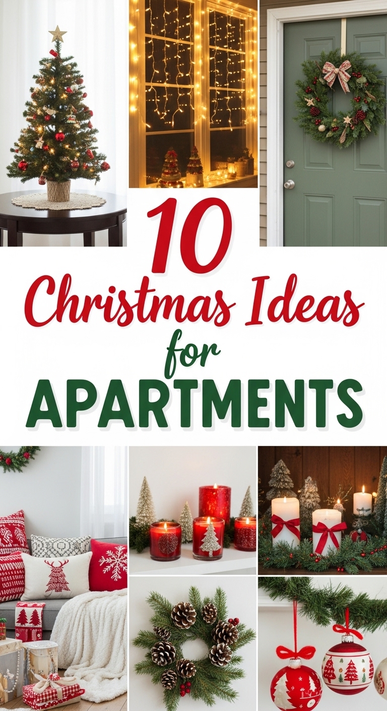 10 Christmas Decor Ideas for Apartments
