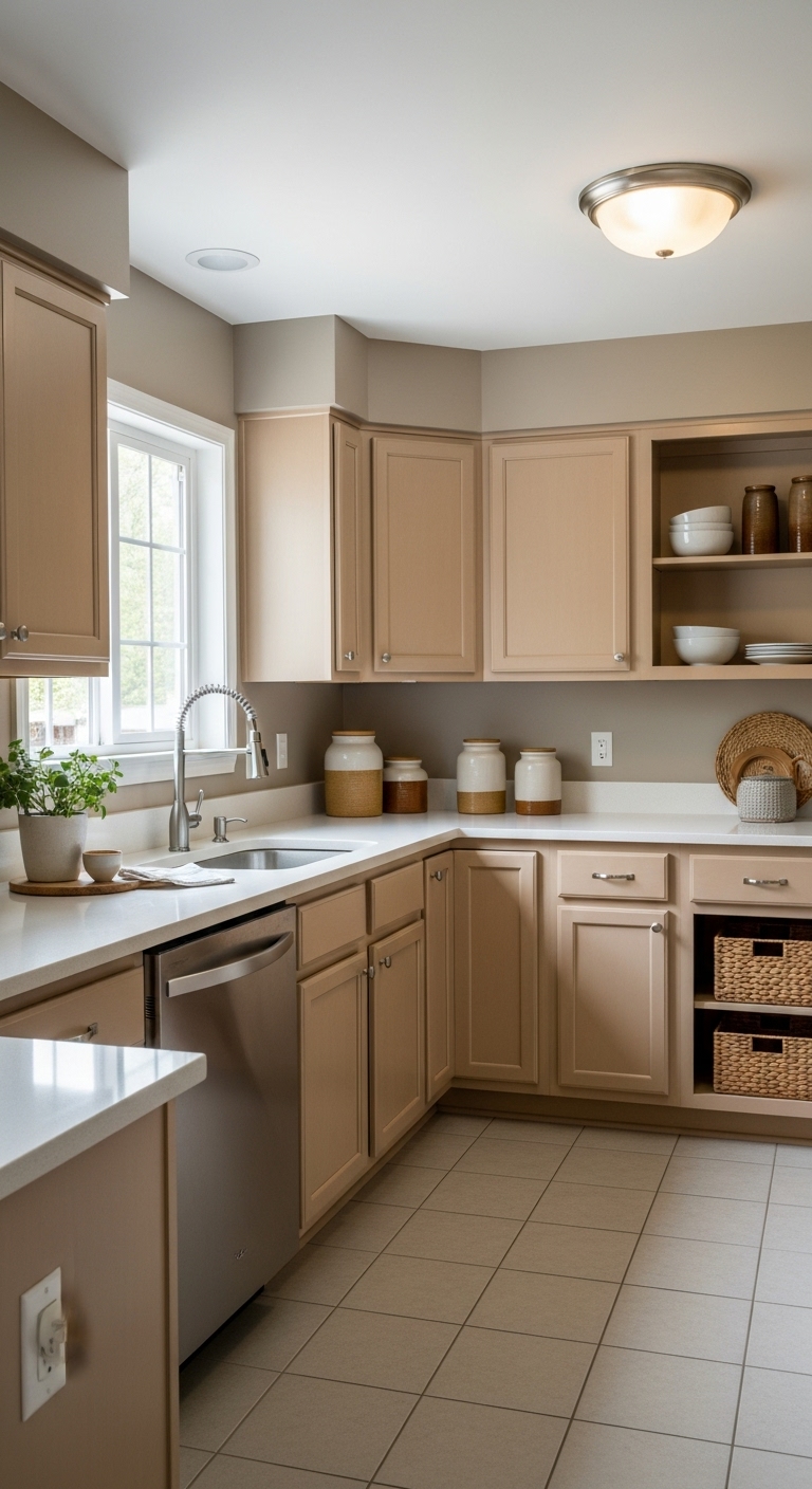 10 Warm Neutral Kitchen Designs - Druckhaus Koenig