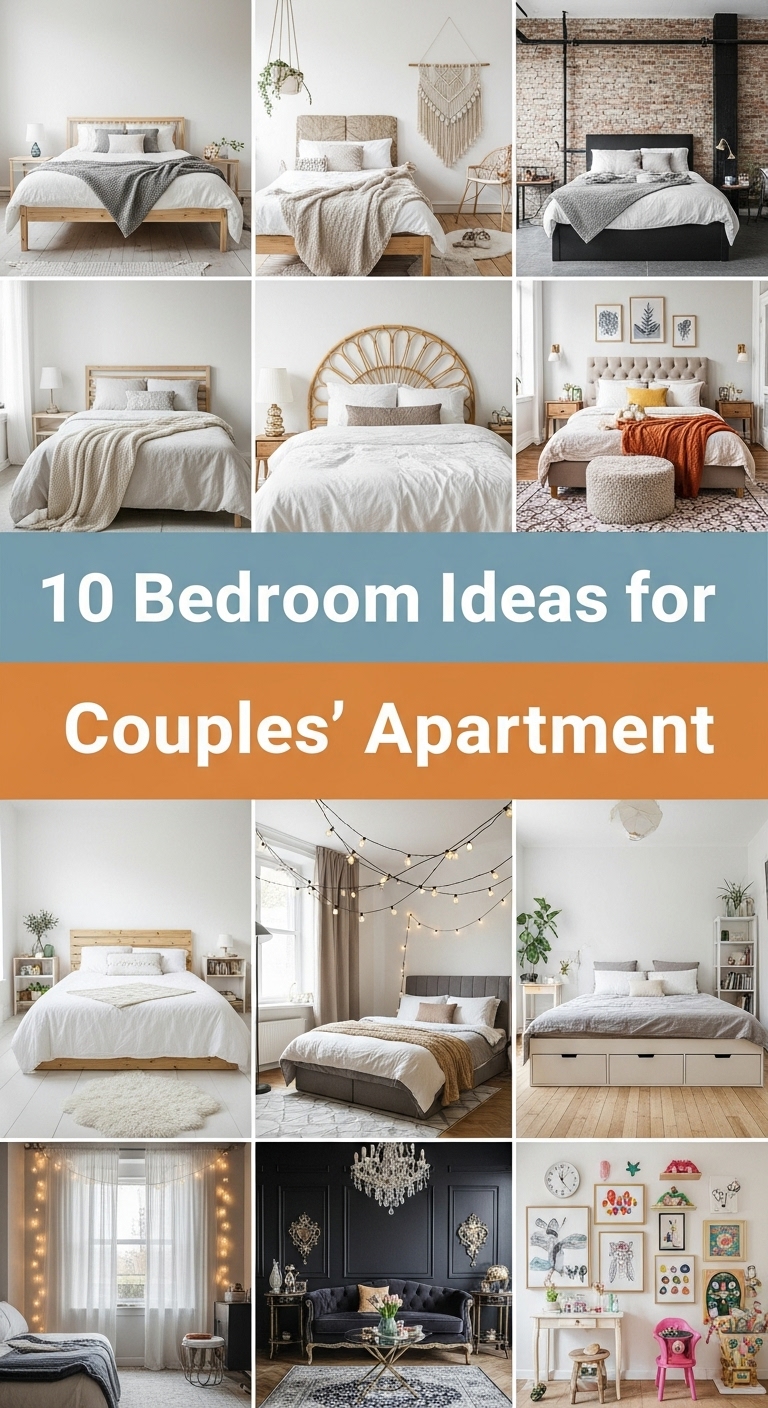 10 Bedroom Ideas for Couples’ Apartment