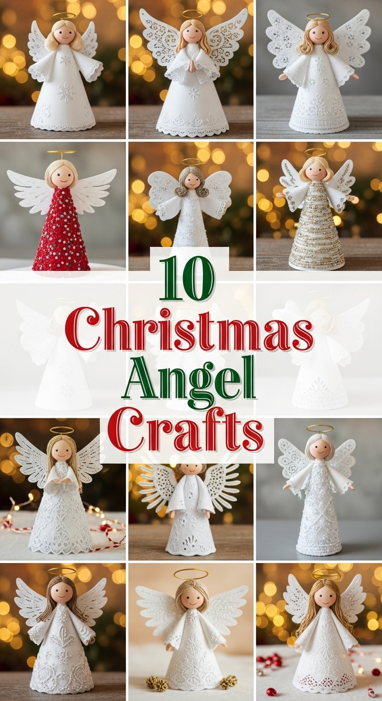10 Christmas Angel Crafts