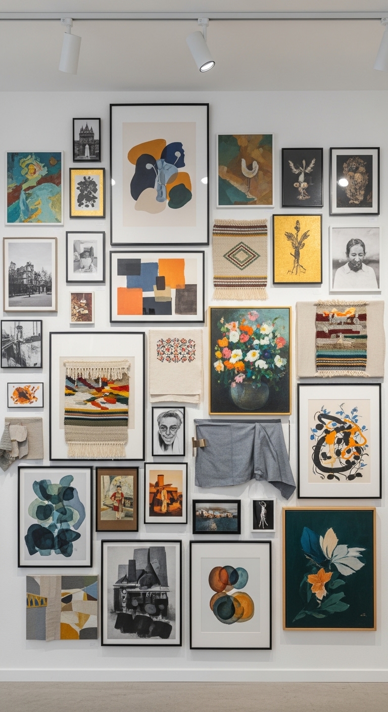 10+ Cohesive Gallery Wall Design Ideas - Druckhaus Koenig