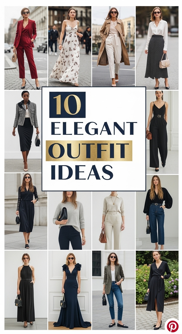 10 Elegant Outfit Ideas