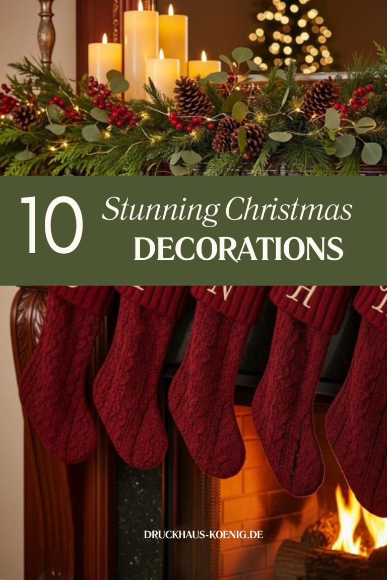 10 Stunning Christmas Decorations