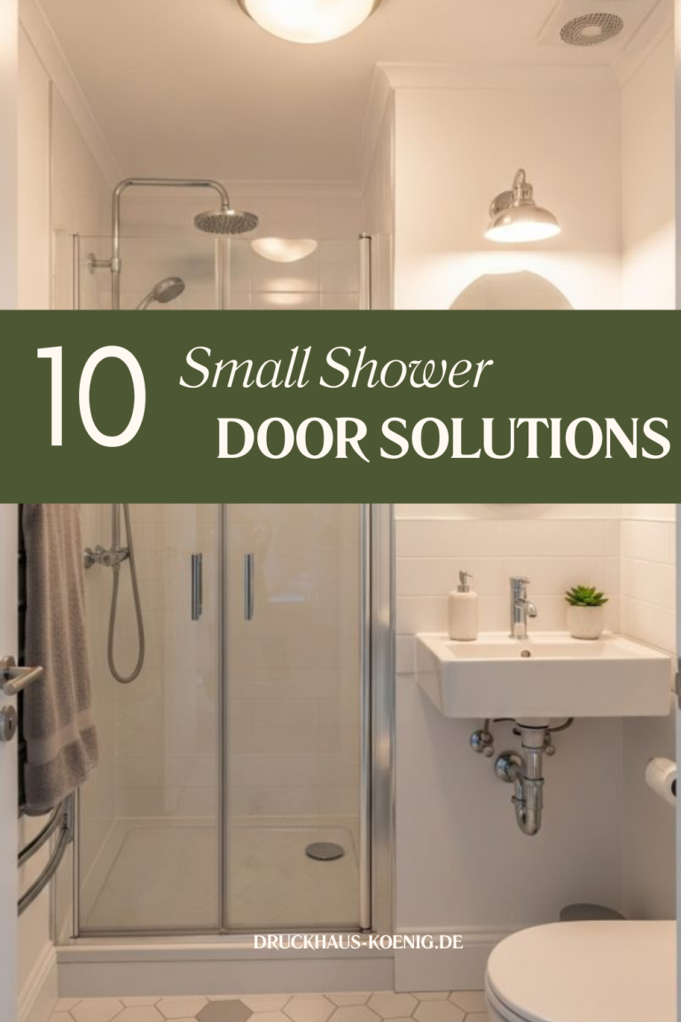 10 Small Shower Door Solutions