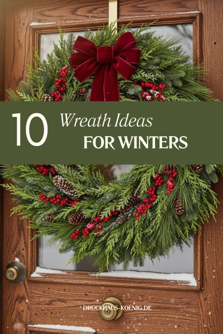 10 Wreath Ideas for Winters